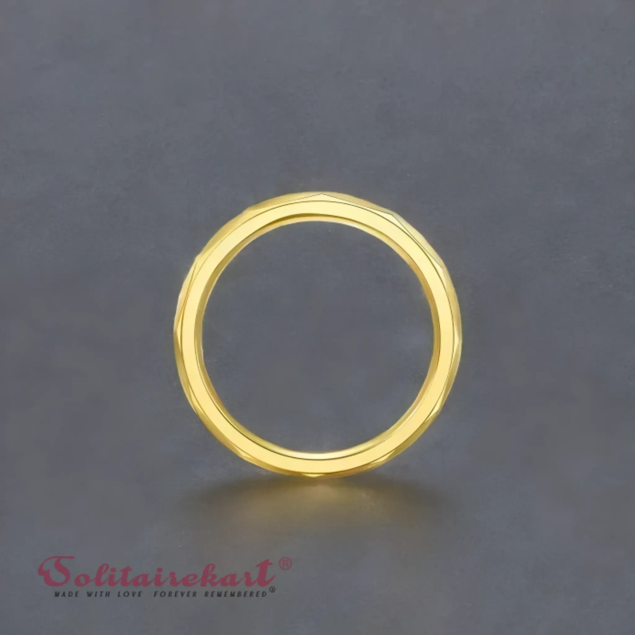 14K 4.98Grams Gold Couple Rings – Elegant Band Design